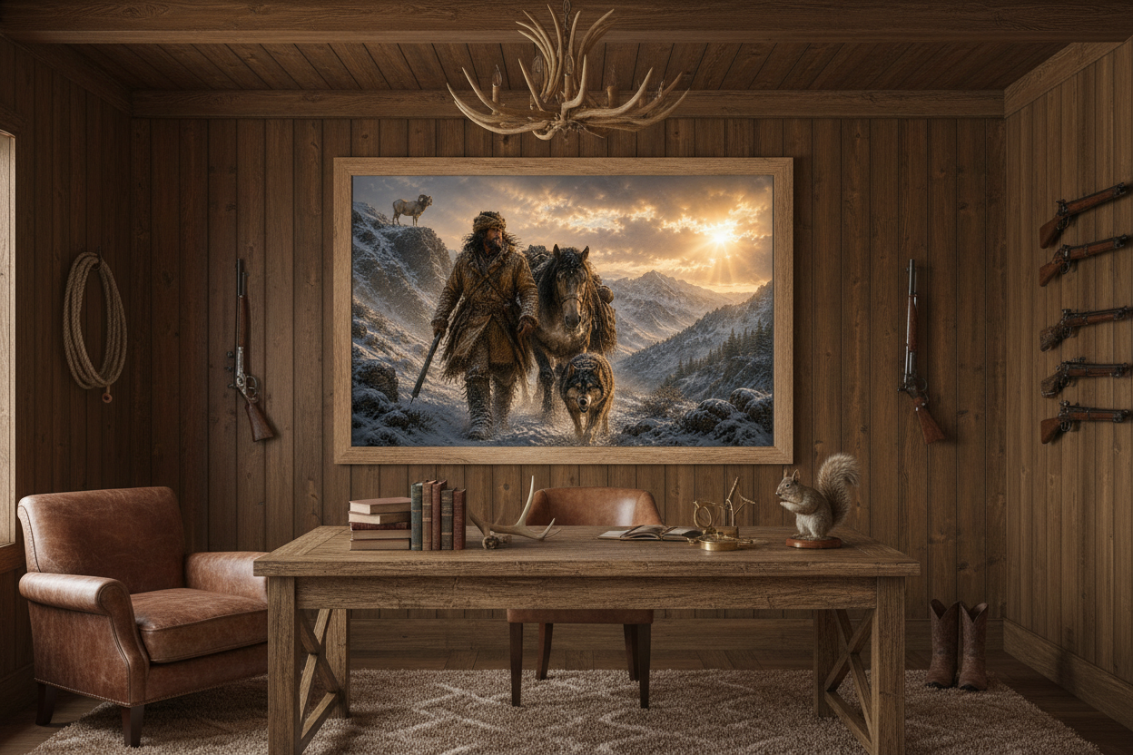 Ghosts Of The High Pass - Print On Canvas