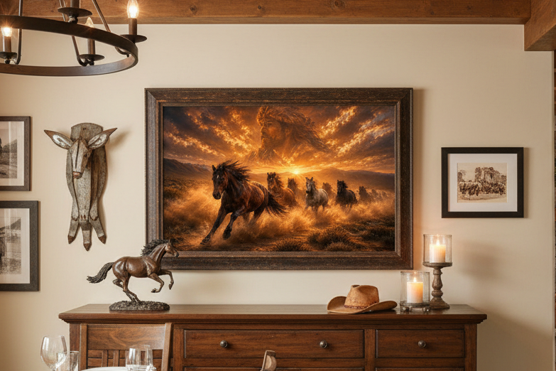 Spirits Of The Wild - Print On Canvas